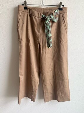 Missoni Italy Cropped Wide Leg Wool Trousers 40 / US 4
